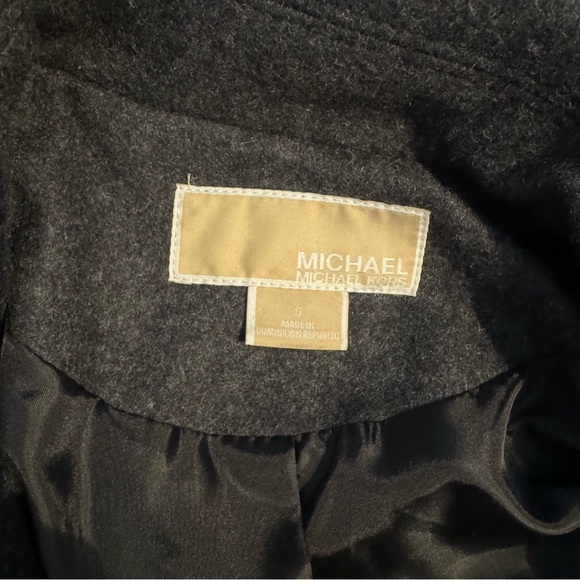 Michael Kors Women’s Dark Grey Coat - Picture 5 of 5